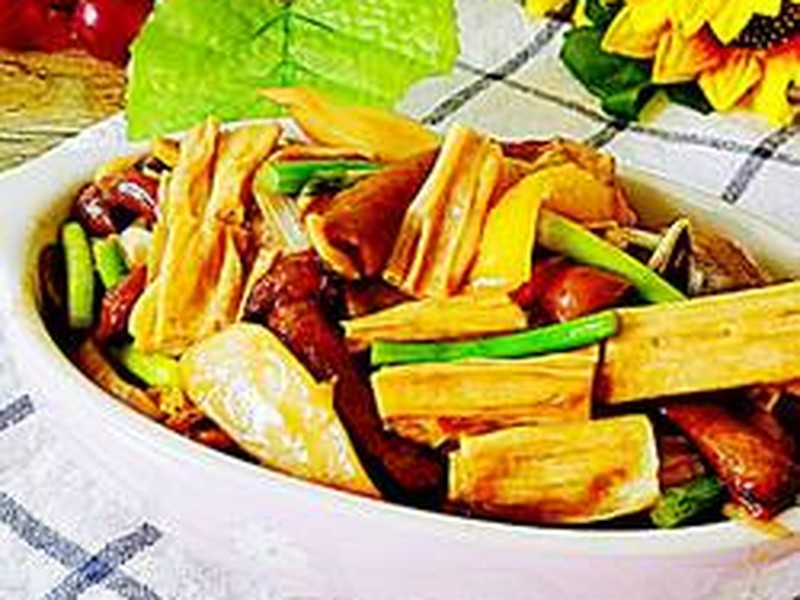 蚝油腐竹素食菌