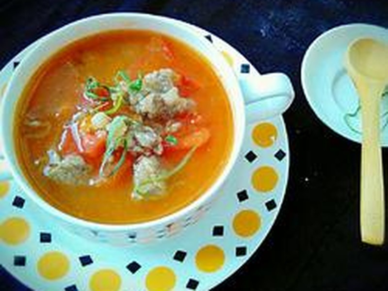 番茄牛肉汤
