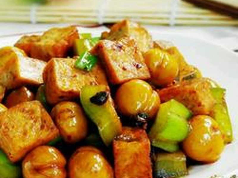栗子烧豆腐