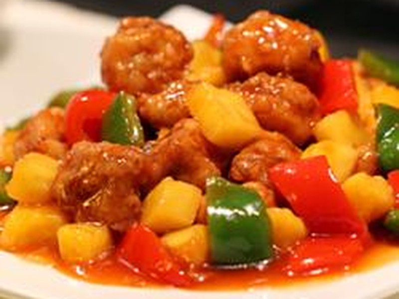 菠萝咕噜肉