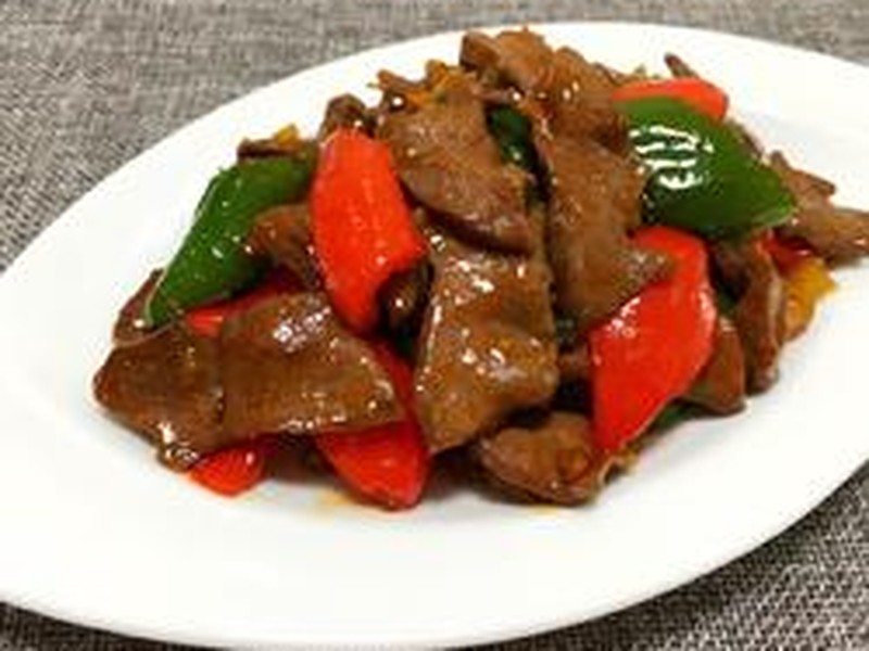 爆炒猪心