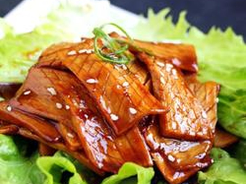 酱汁杏鲍菇