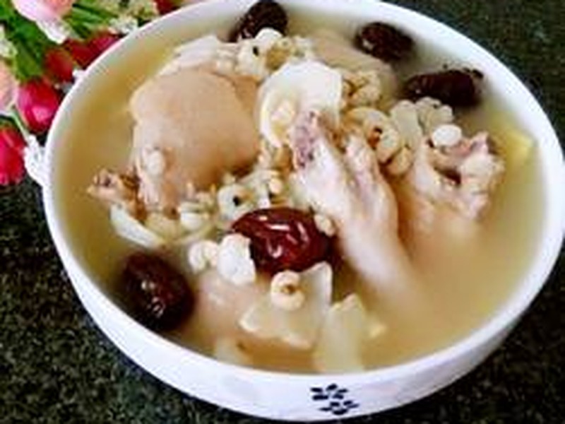 薏米红枣母鸡汤