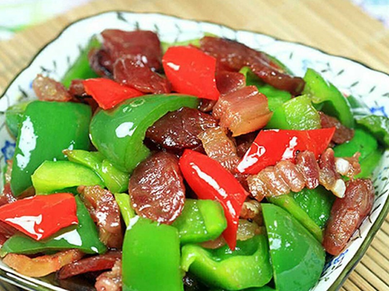 辣椒炒腊肉