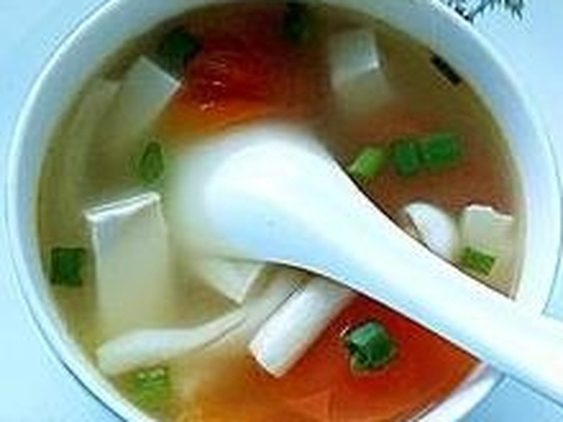 番茄豆腐汤