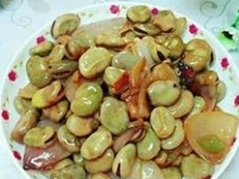 蚕豆煲