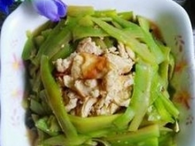 苦瓜炒鸡蛋
