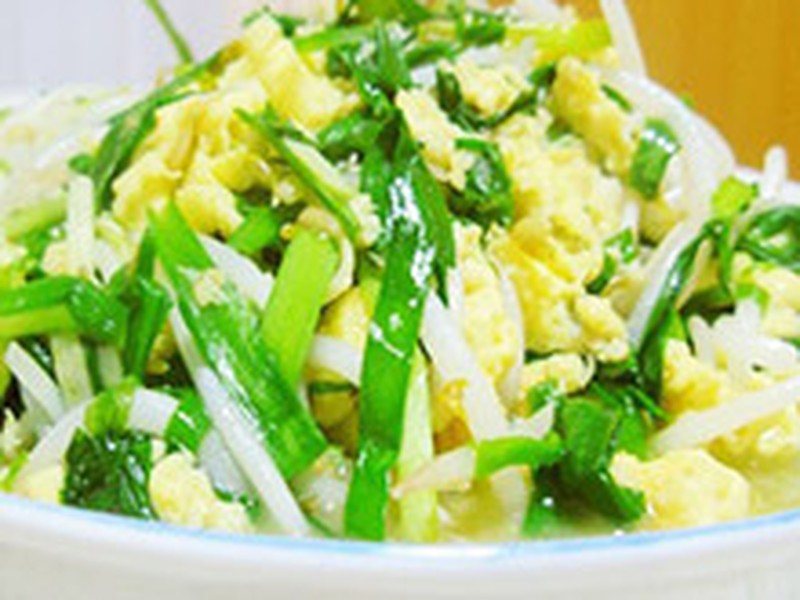 韭菜炒鸡蛋