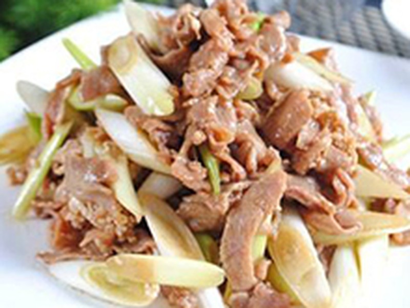 葱爆羊肉