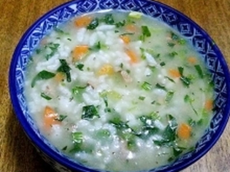 胡萝卜菠菜鸡肝粥