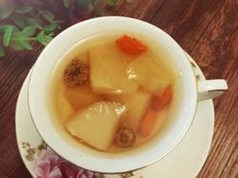 水果菊花茶