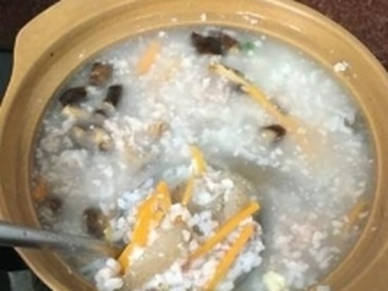 海参瘦肉粥