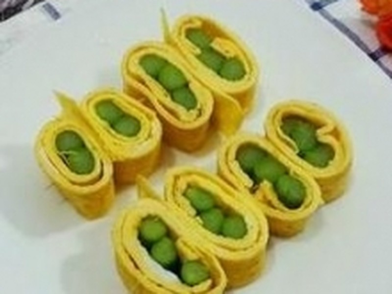 鸭蛋芦笋卷