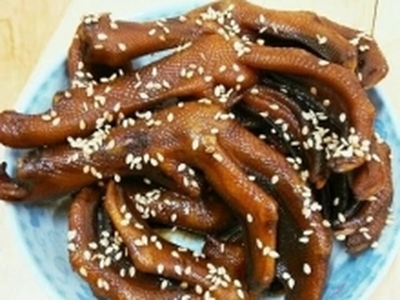 五香鸭掌