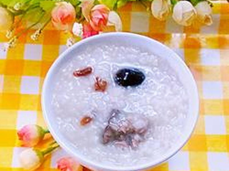 红枣枸杞排骨粥