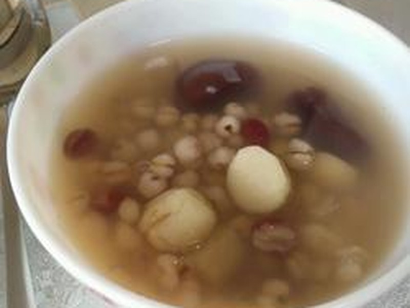薏米红豆莲子山药粥