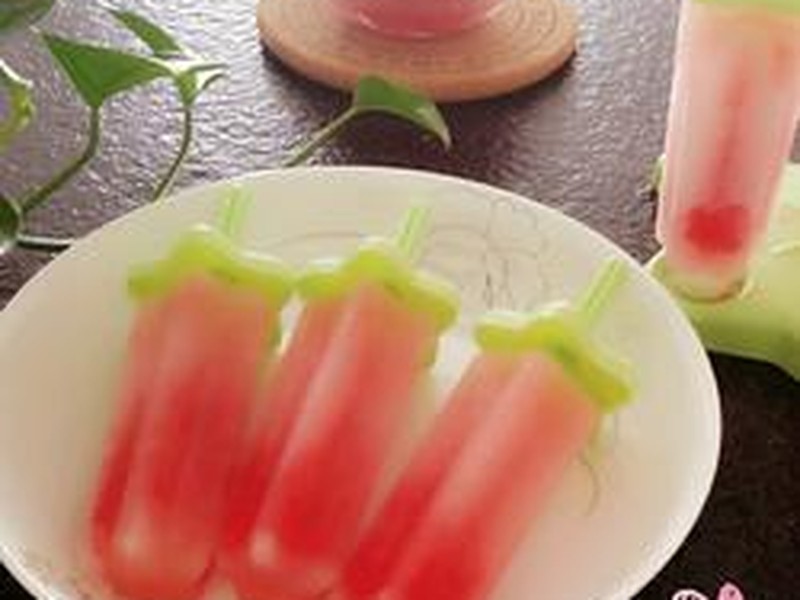 西瓜味冰棒